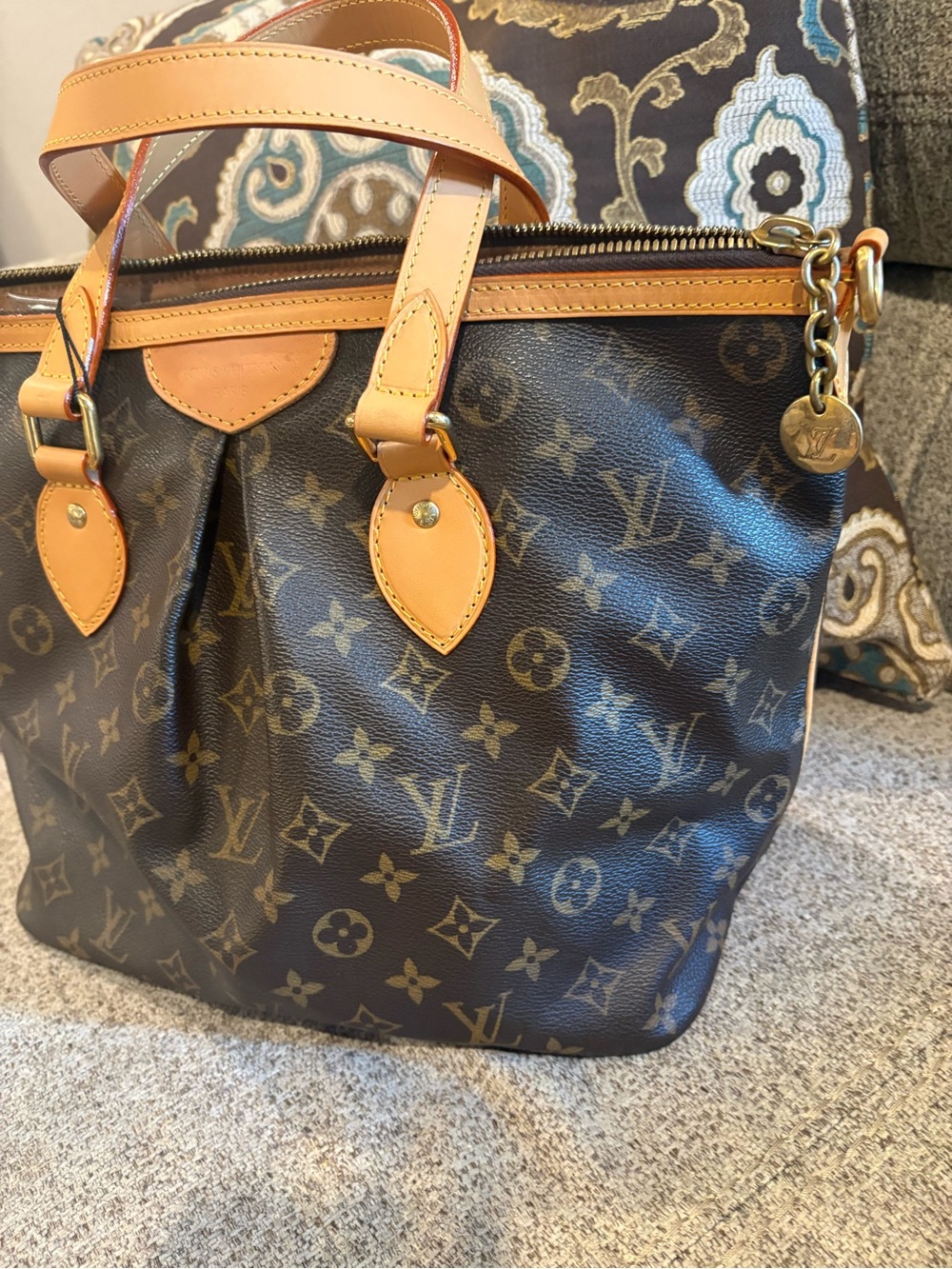 Louis Vuitton Brown Monogram Palermo pm tote